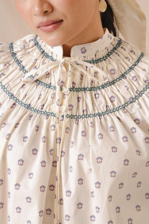 YASMINE KURUNG IN CORNFLOWER