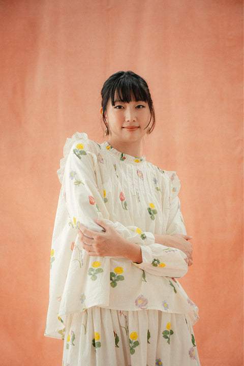 CLARA TOP IN SUMMER