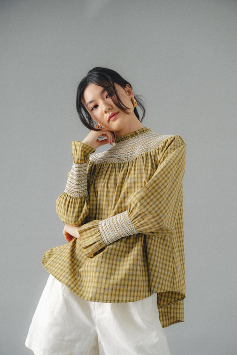 KATE BLOUSE IN MARIGOLD