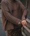 NUVOLA KNIT SWEATER IN ESPRESSO
