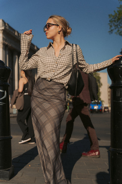 SIRENA SKIRT IN ASH