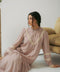 LUNDI DRESS IN ANTIQUE ROSE