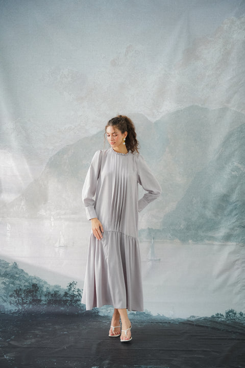 JULIA DRESS IN DOVE