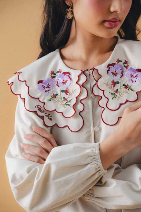 SERENDIPITY BLOUSE IN PEONY