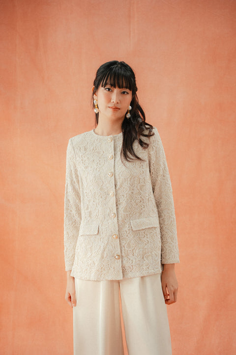 ANxPM LADY JAY LACE JACKET