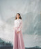 BRERA TROUSERS IN HEATHER PINK