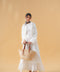 ISCHIA COTTON SKIRT IN PORCELAIN