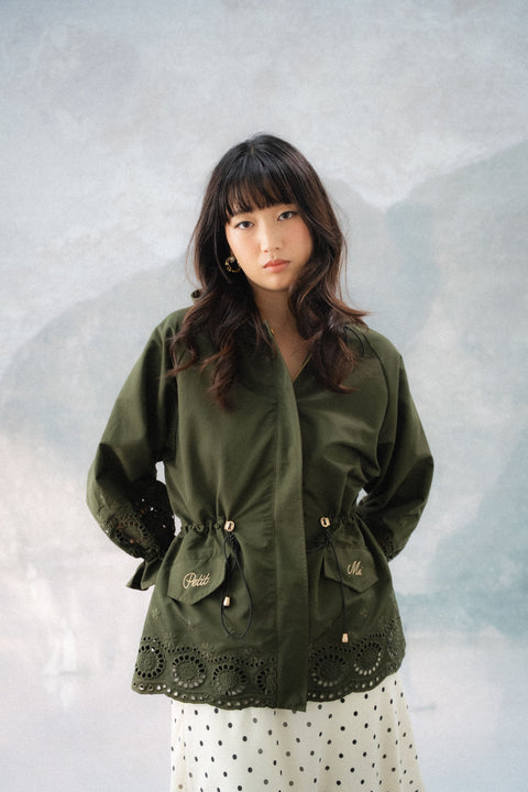 LE COOL PARKA IN OLIVE