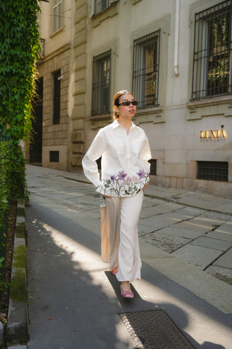 CONTESSA SHIRT IN VIOLET