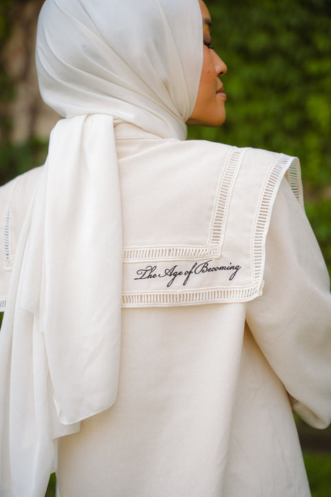 ANxPM ALESSA PICOT BLOUSE