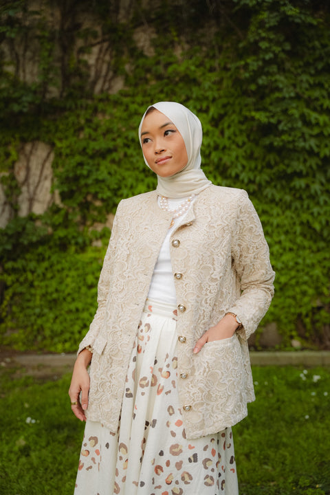 ANxPM LADY JAY LACE JACKET