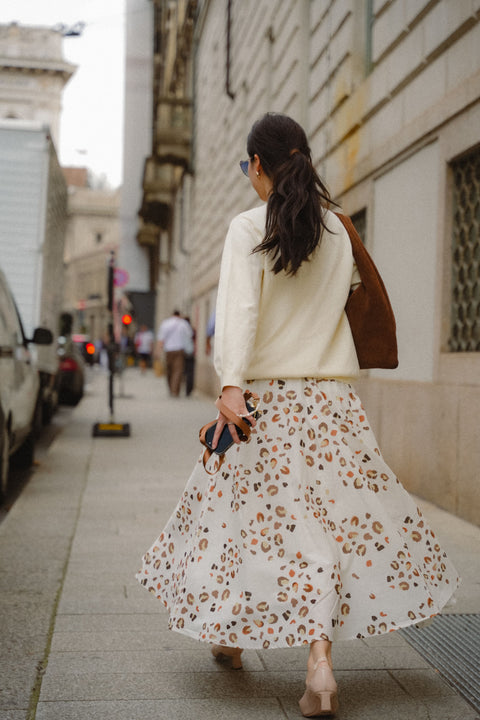 ANxPM DANIELI MIDI SKIRT