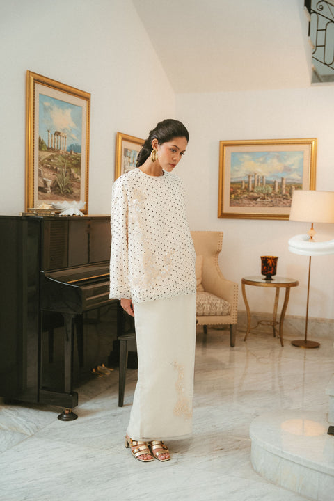 CAMELIA ORGANZA TOP IN DOLCE TEMPO