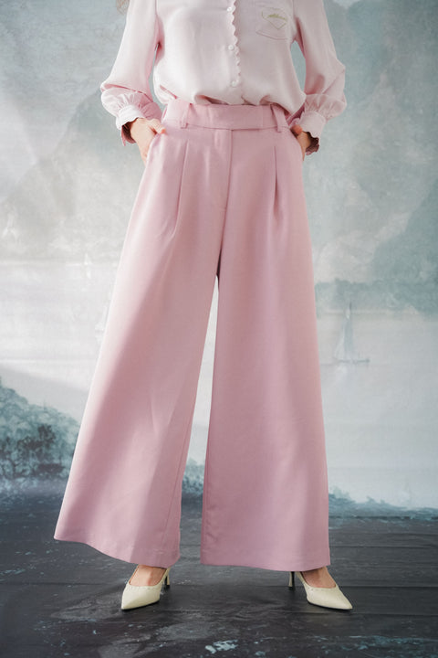 BRERA TROUSERS IN HEATHER PINK