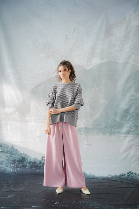 BRERA TROUSERS IN HEATHER PINK