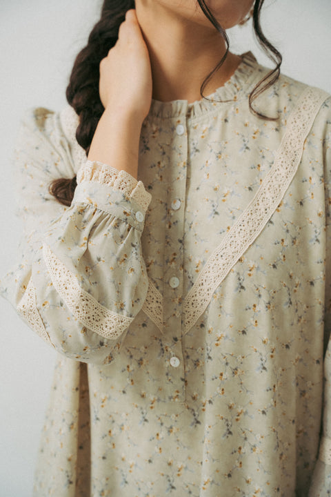 LUNDI DRESS IN VINTAGE GREY