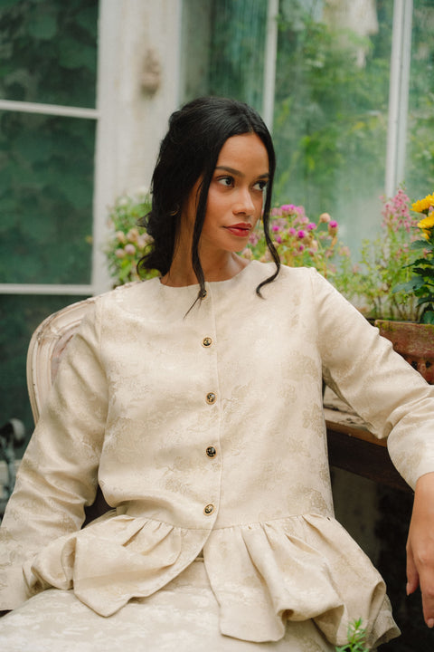 FLORIAN KURUNG IN ANTIQUE WHITE