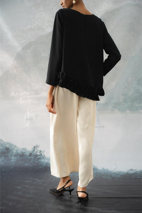 BRERA TROUSERS IN CREMA