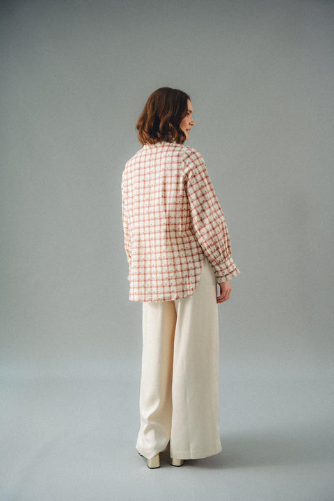 BALZAC SHIRT IN CHERRY GINGHAM