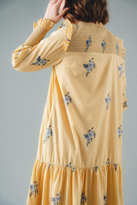 THE EMMA DRESS IN BLUEBELL