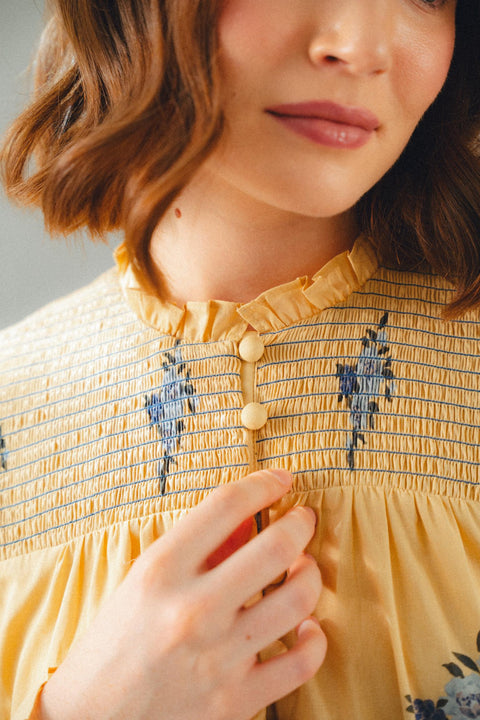 THE EMMA DRESS IN BLUEBELL