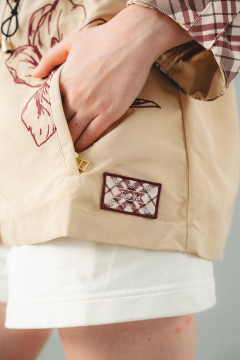CHELSEA PARKA IN MERLOT