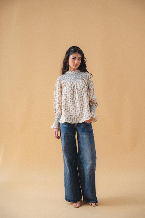 KATE BLOUSE IN ROSSETTI