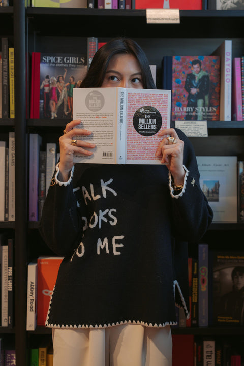 TALK BOOKS TO ME KNIT SWEATER