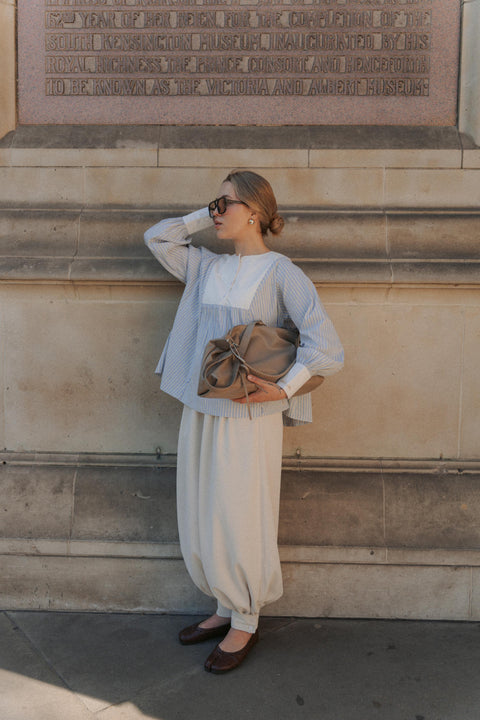 ZADIE BLOUSE IN SUMMER BLUE