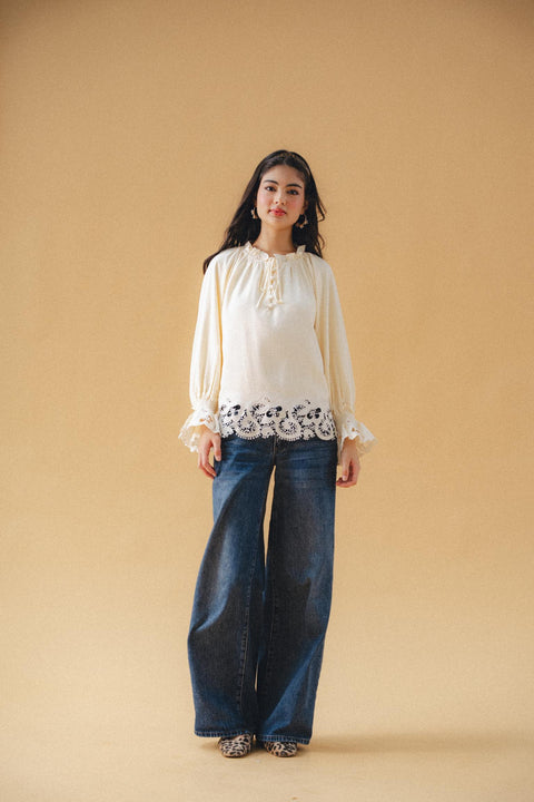 LYLA BLOUSE IN HEIRLOOM