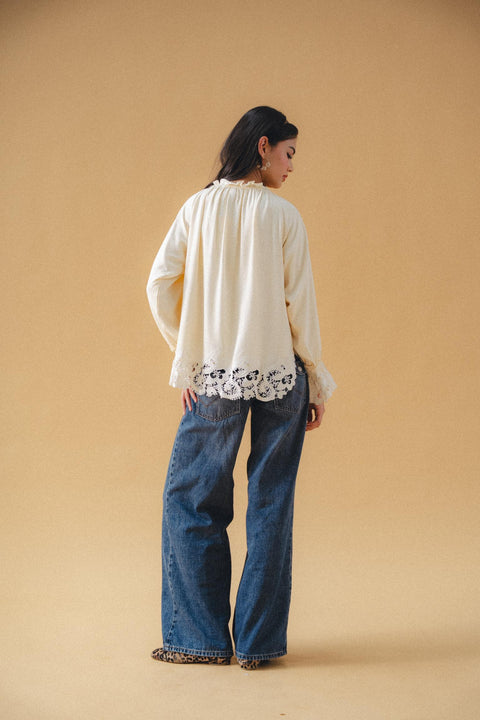 LYLA BLOUSE IN HEIRLOOM