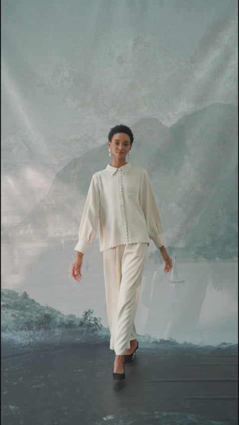 BIANCA SHIRT IN LUNA