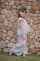 little girl in high quality baju kurung by Petit Moi