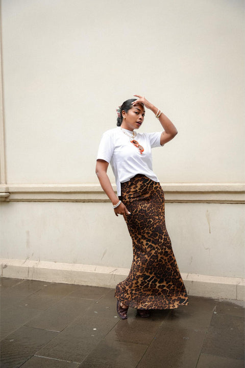 LEOPARD SKIRT