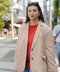 AKFORPM LOML BLAZER IN BEIGE