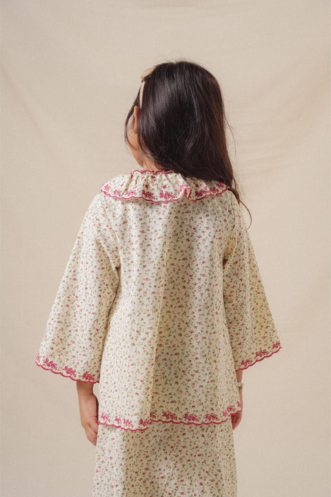 BLOOM KURUNG IN CERISE