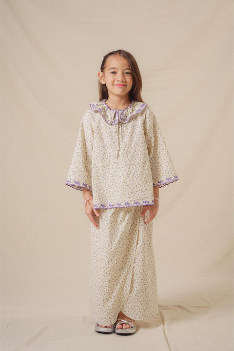 BLOOM KURUNG IN VIOLET
