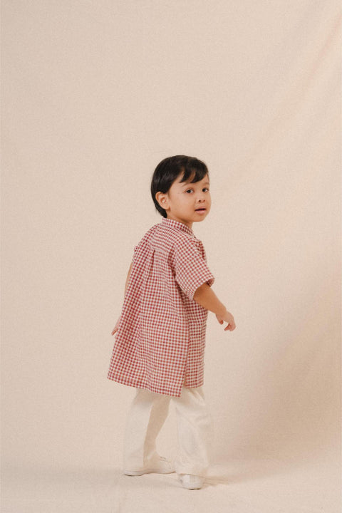 TOHA IN RUBY GINGHAM