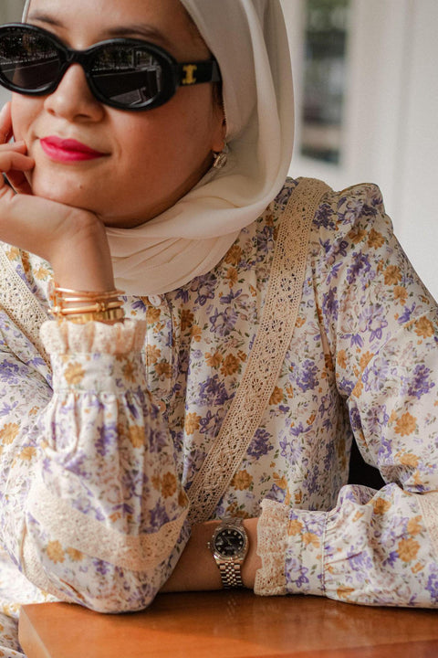 LUNDI IN LILAC FLORAL