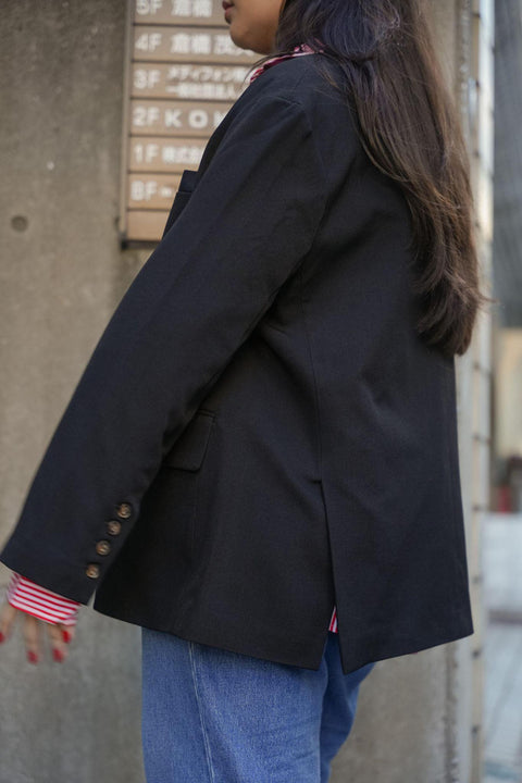 AKFORPM LOML BLAZER IN NOIR