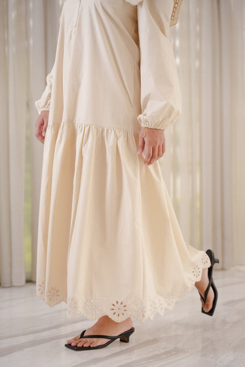 COLETTE DRESS IN SAND