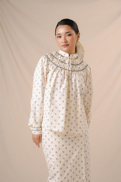 YASMINE KURUNG IN CORNFLOWER