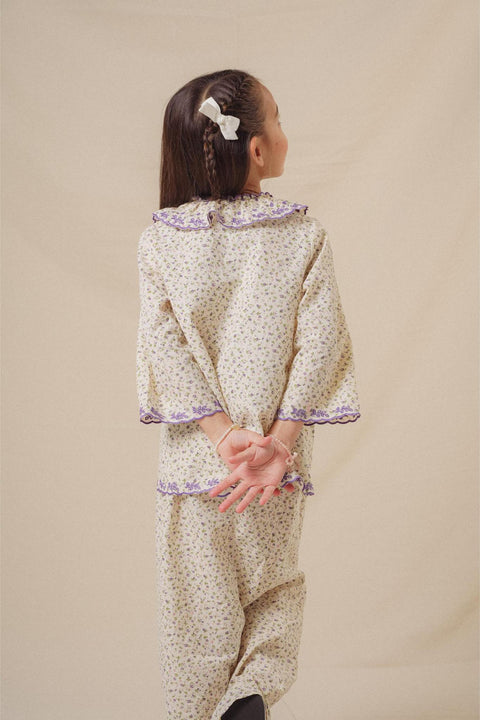 BLOOM KURUNG IN VIOLET