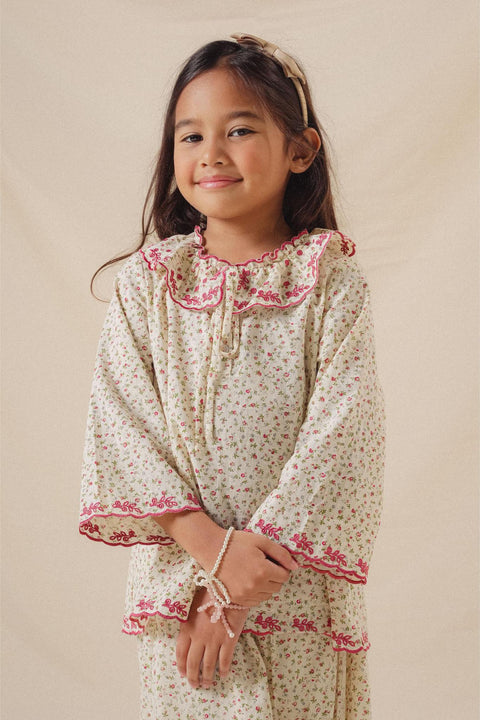 BLOOM KURUNG IN CERISE