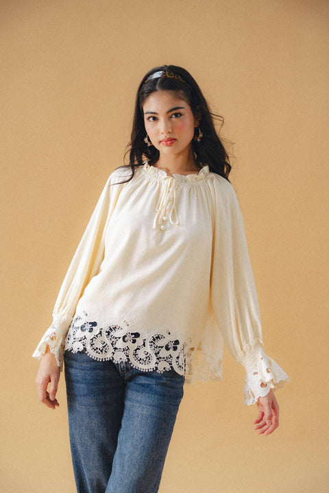 LYLA BLOUSE IN HEIRLOOM