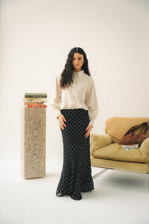 SIRENA SKIRT IN INK