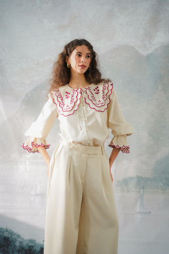 SERENDIPITY BLOUSE IN AMARENA