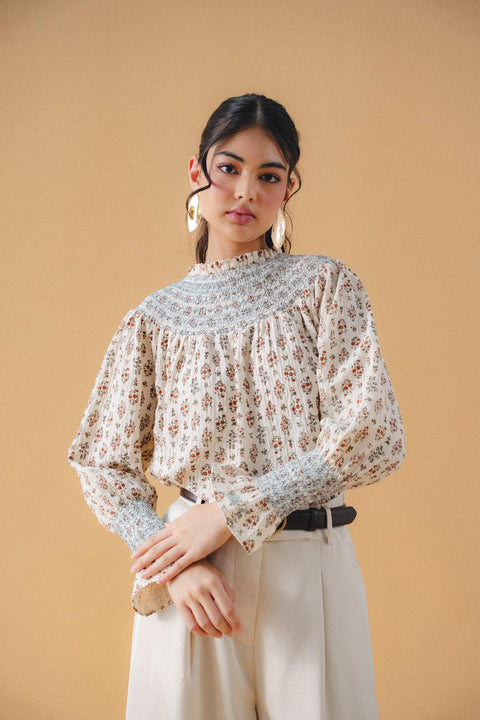KATE BLOUSE IN ROSSETTI