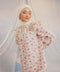 NAJAT KURUNG IN BURGUNDY FLORAL