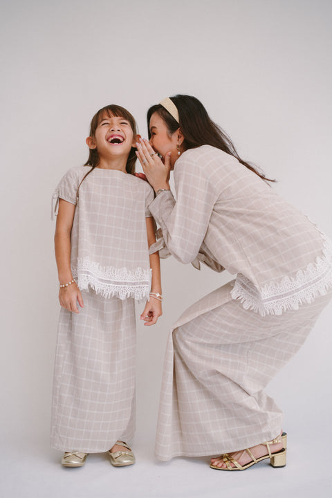CHARLOTTE KURUNG IN TAN